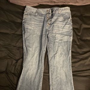 Size 18 Evri Highrise bootcut jeans